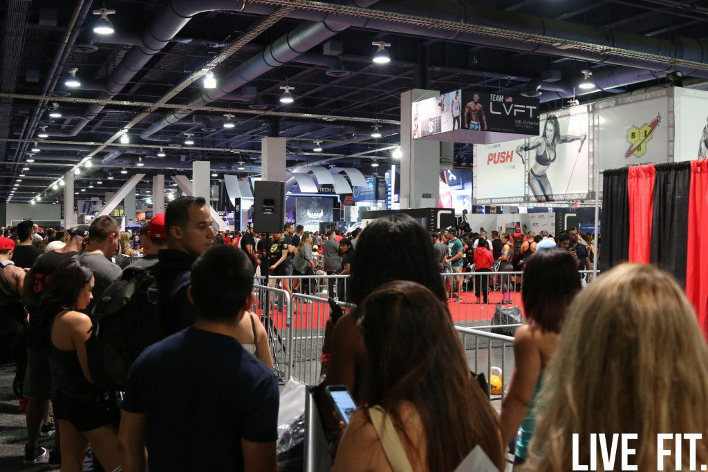 Live Fit At The Olympia , Las Vegas.