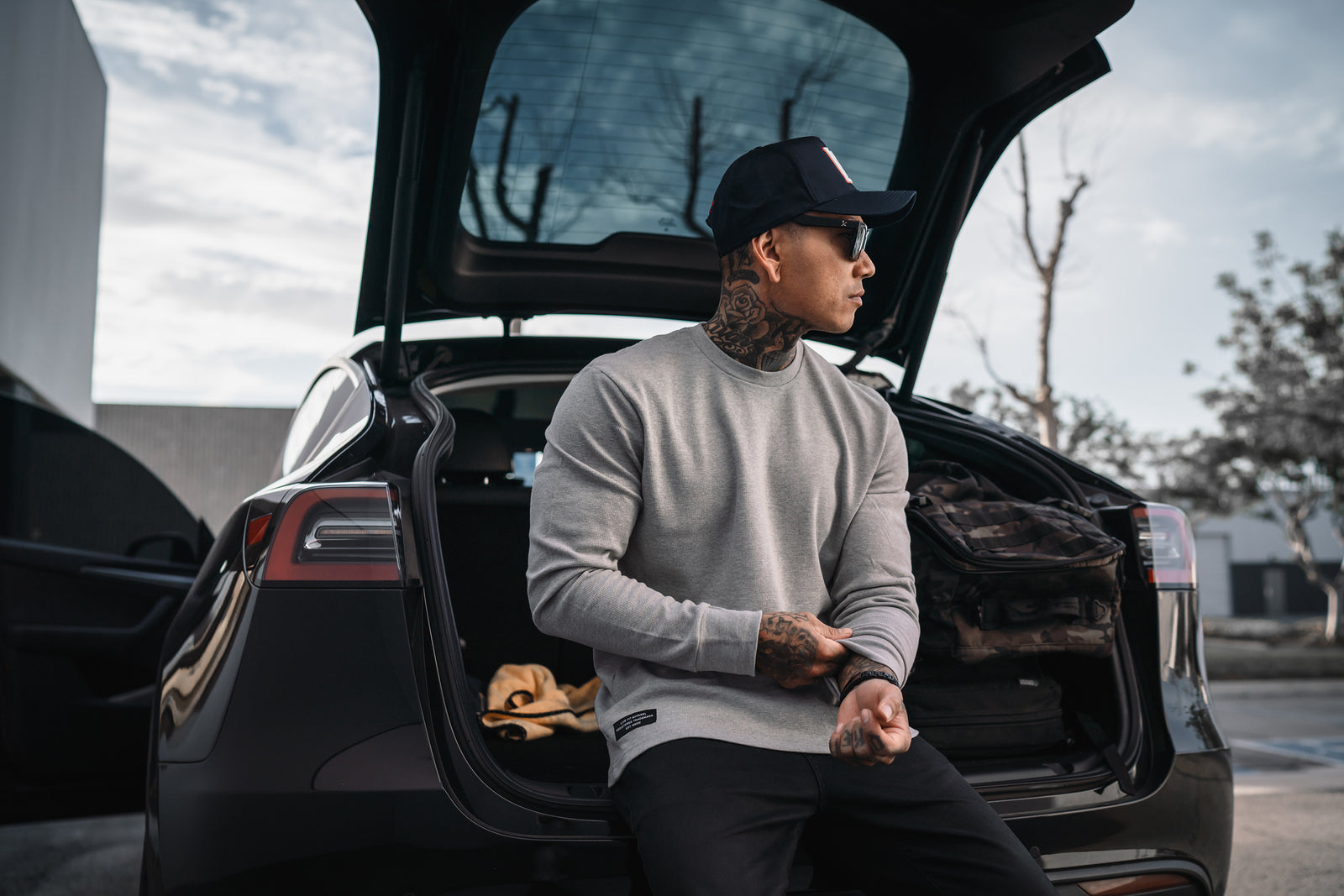 Essential Thermal - Heather Grey