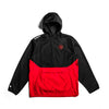 Division Anorak Jacket - Black / Red
