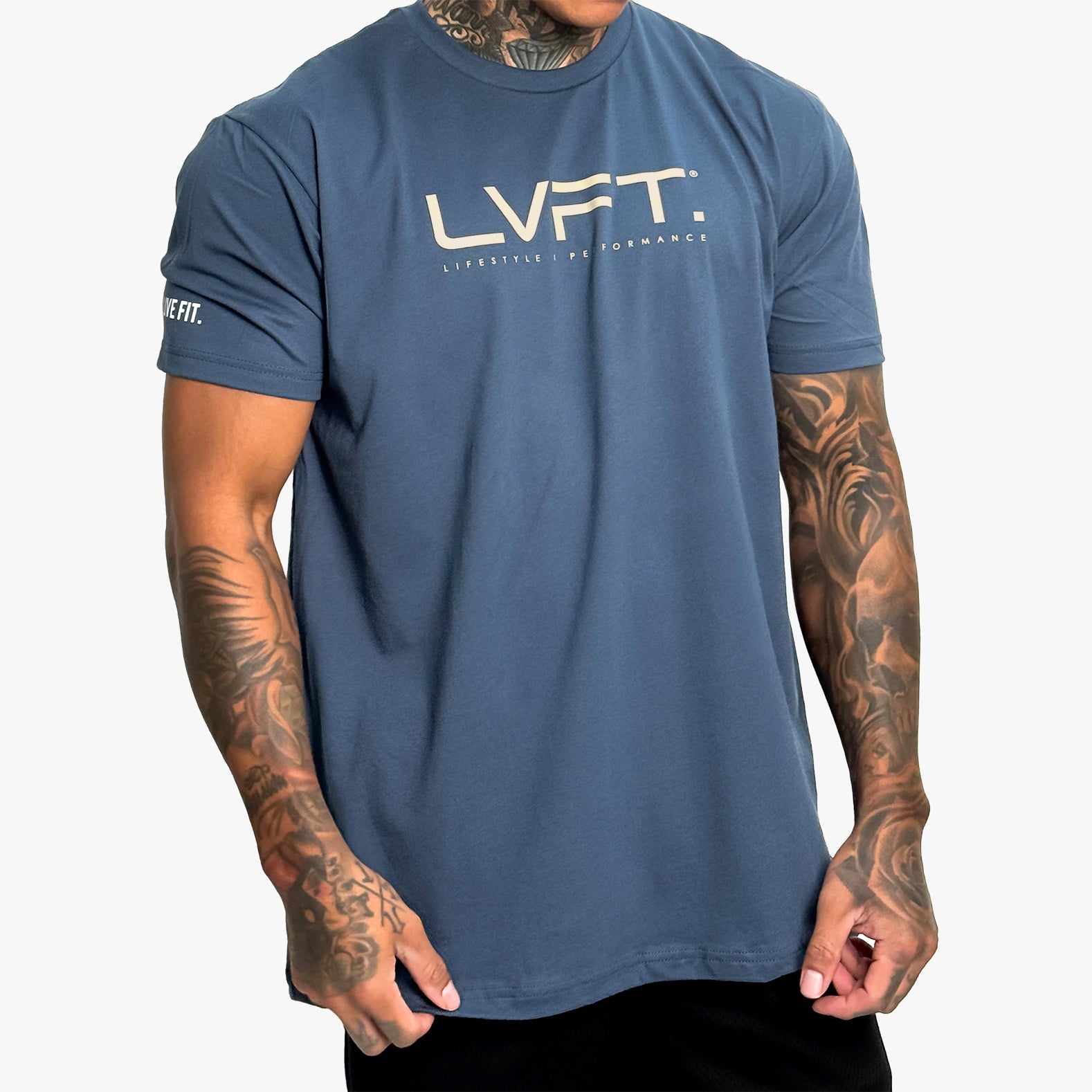 Archive Lifestyle Tee - Indigo