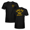 Athletic Goods Tee - Black / Gold