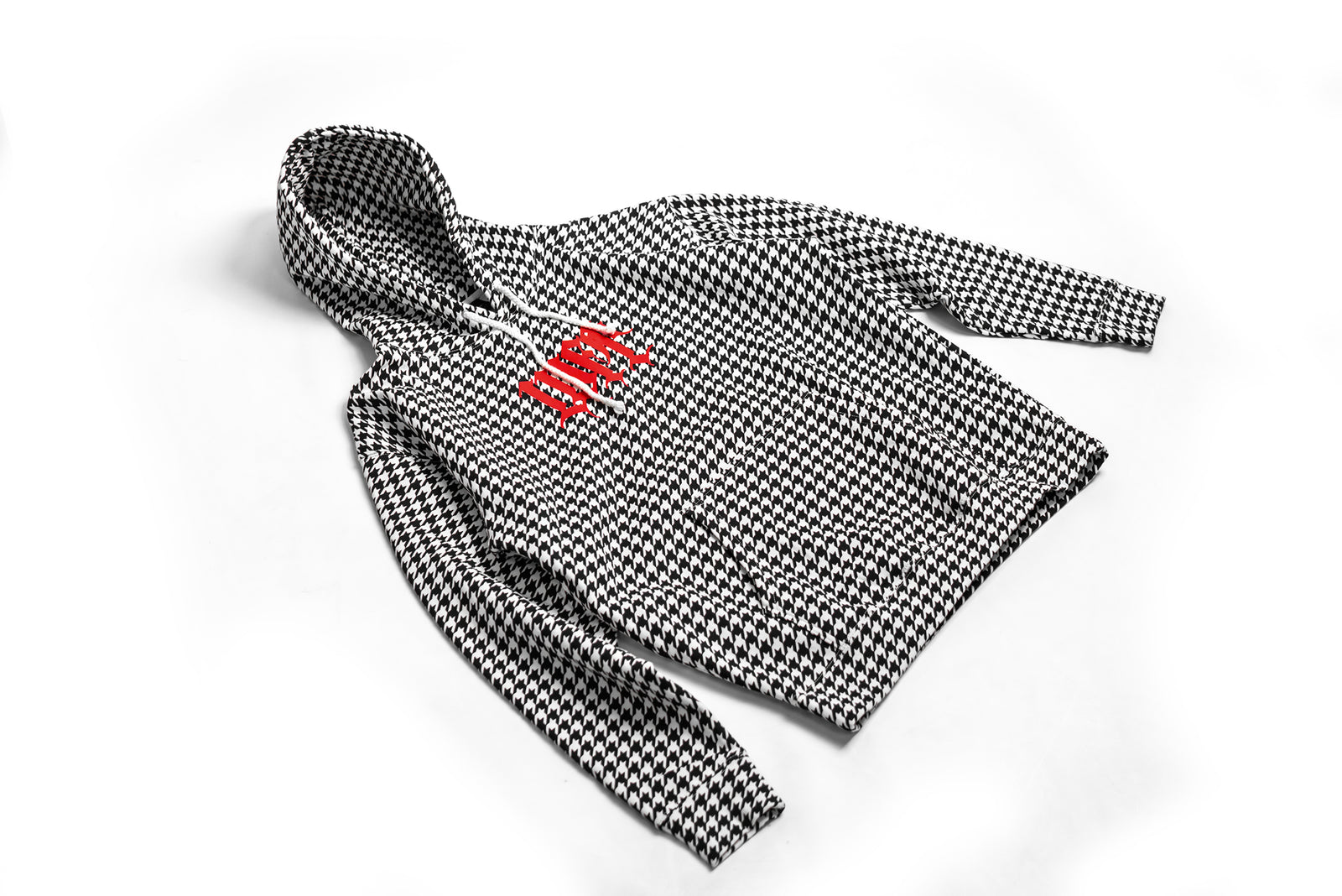 Mystik Hoodie - Hounds Tooth