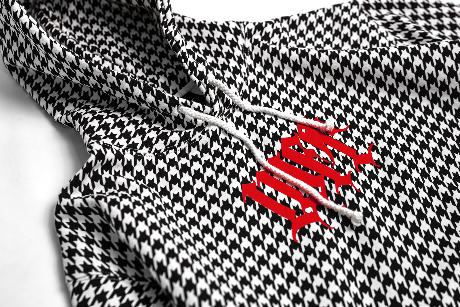 Mystik Hoodie - Hounds Tooth