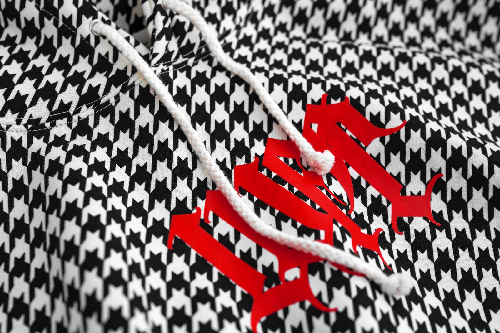 Mystik Hoodie - Hounds Tooth