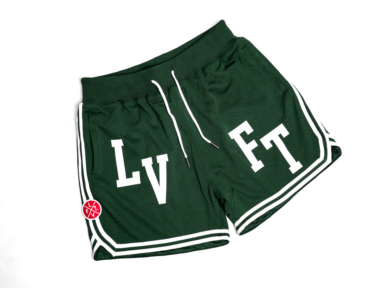 Retro Game Day Shorts - Green
