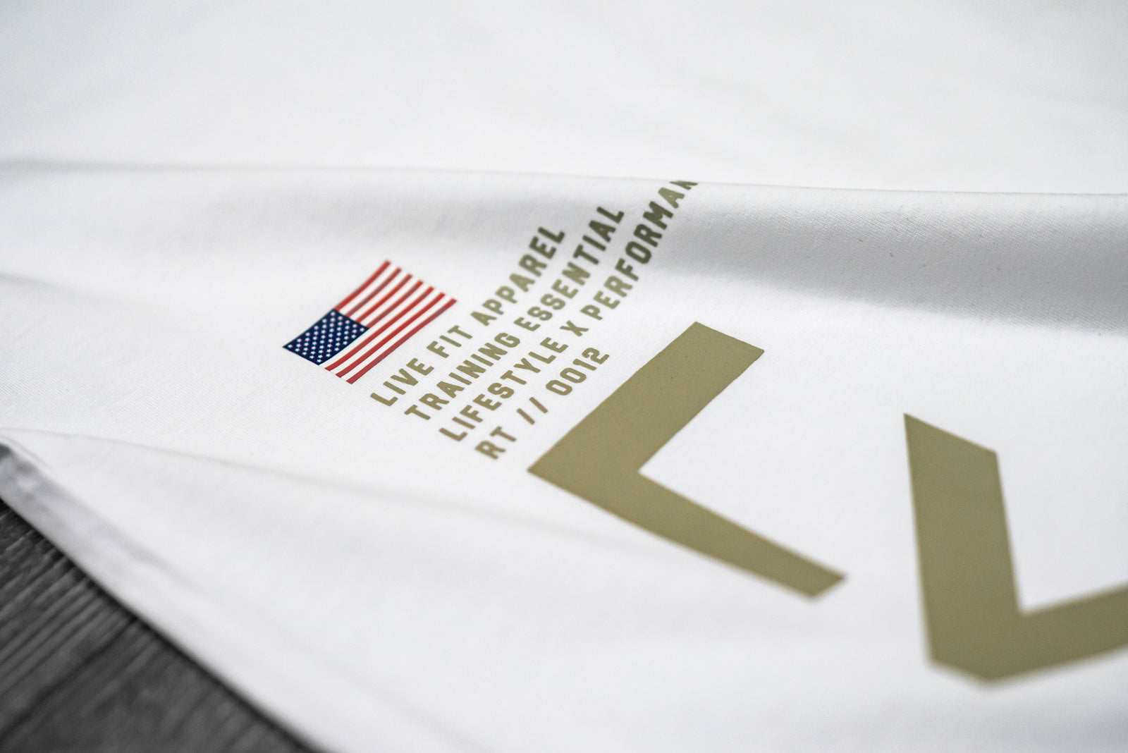 Legacy Scallop Tee - White