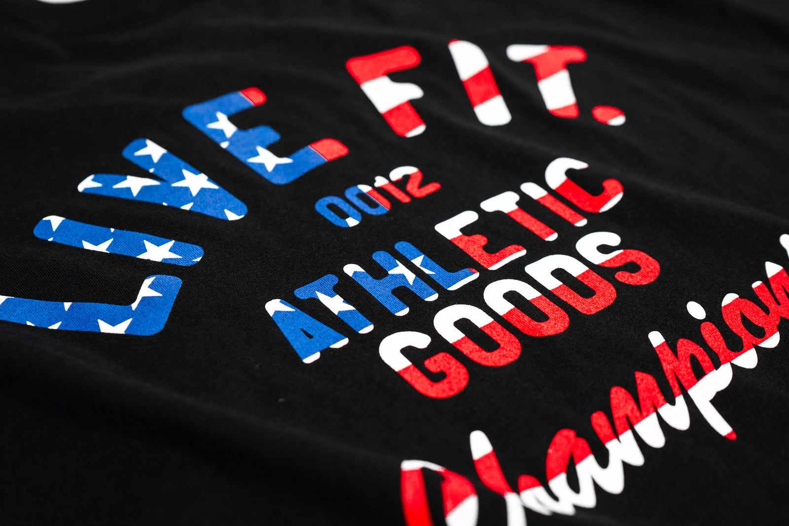 Athletic Goods Tee Black - USA