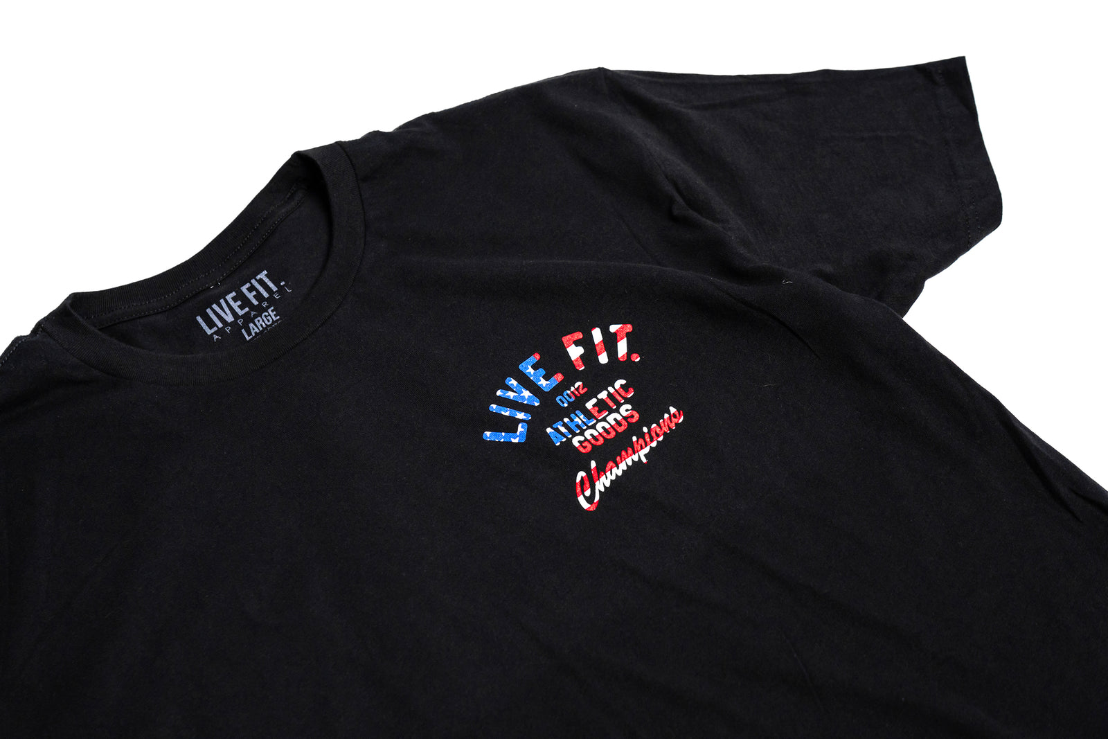 Athletic Goods Tee Black - USA