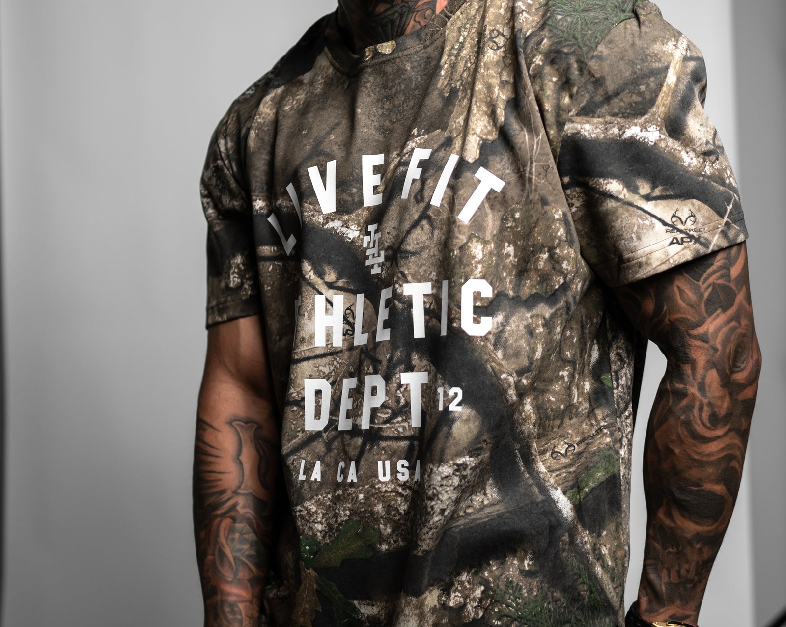 Athletic Dept. Tee - Tree Camo