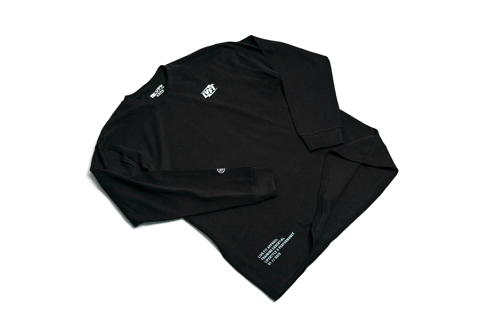 Shockwave Long Sleeve Tee - Black