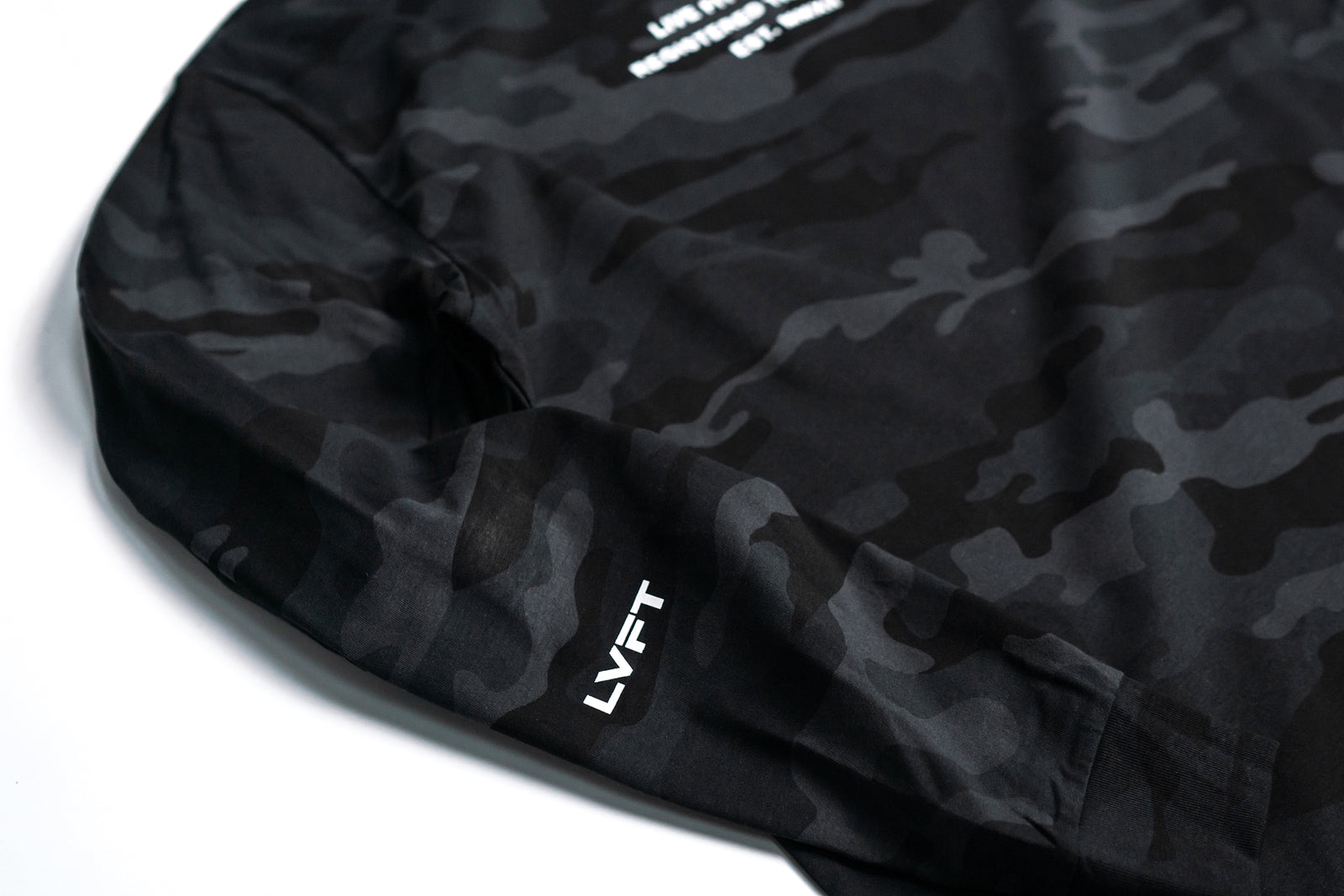 EST. Long Sleeve Tee - Black Camo