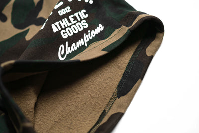 Athletic Goods Fleece Shorts - Woodland Camo