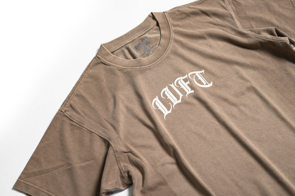 Gotham Oversized Tee - Camel - Live Fit. Apparel