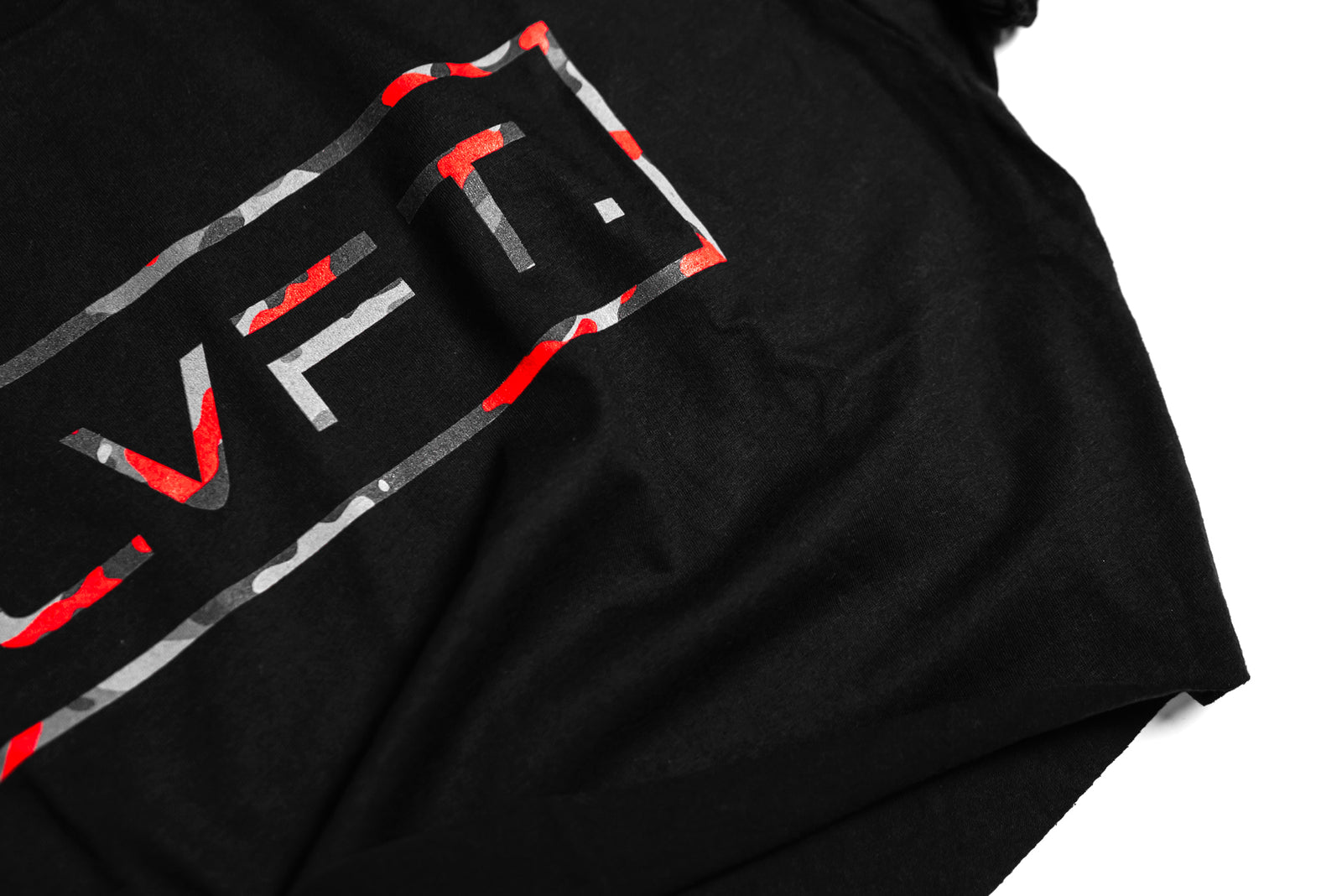 Box Logo Tee - Red Camo