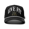 Livefit. Golf Cap - Black
