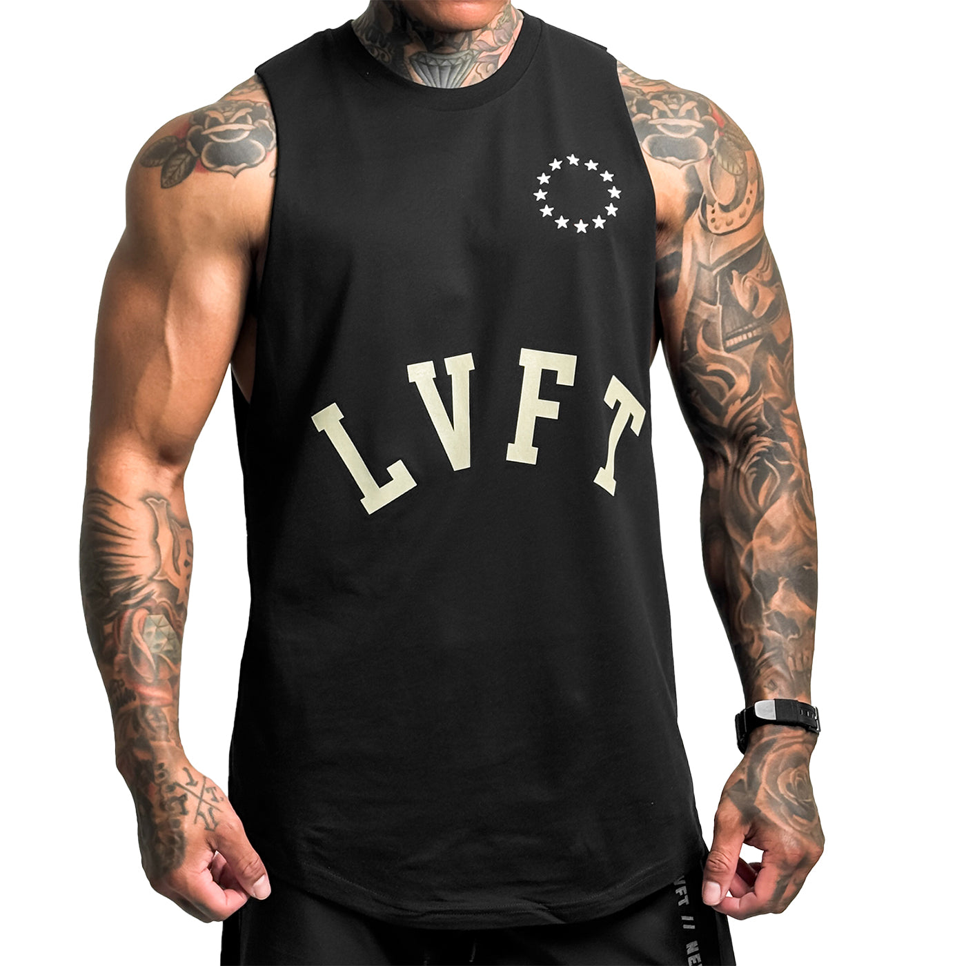 Varsity Raw Cutoff V2 - Black