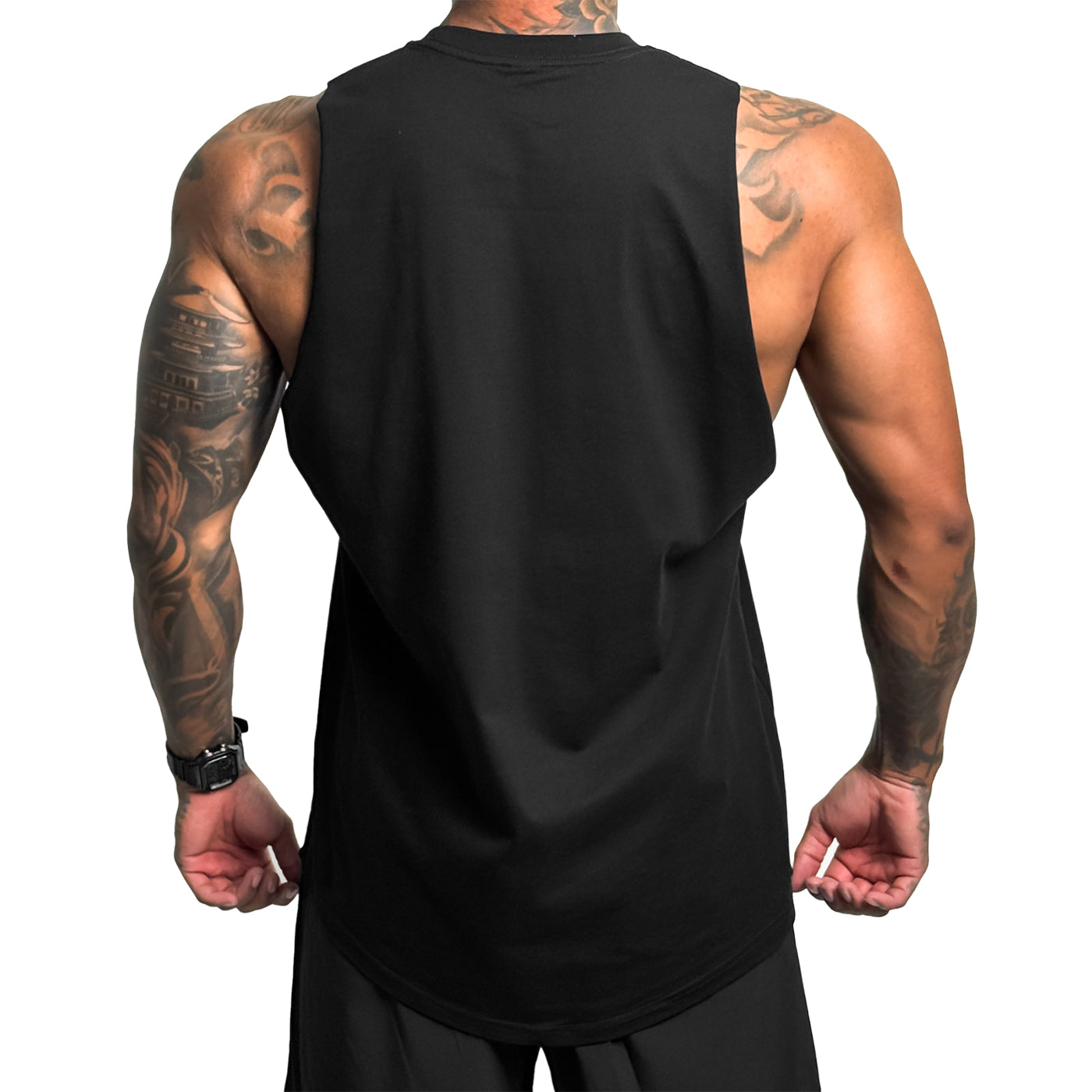 Varsity Raw Cutoff V2 - Black
