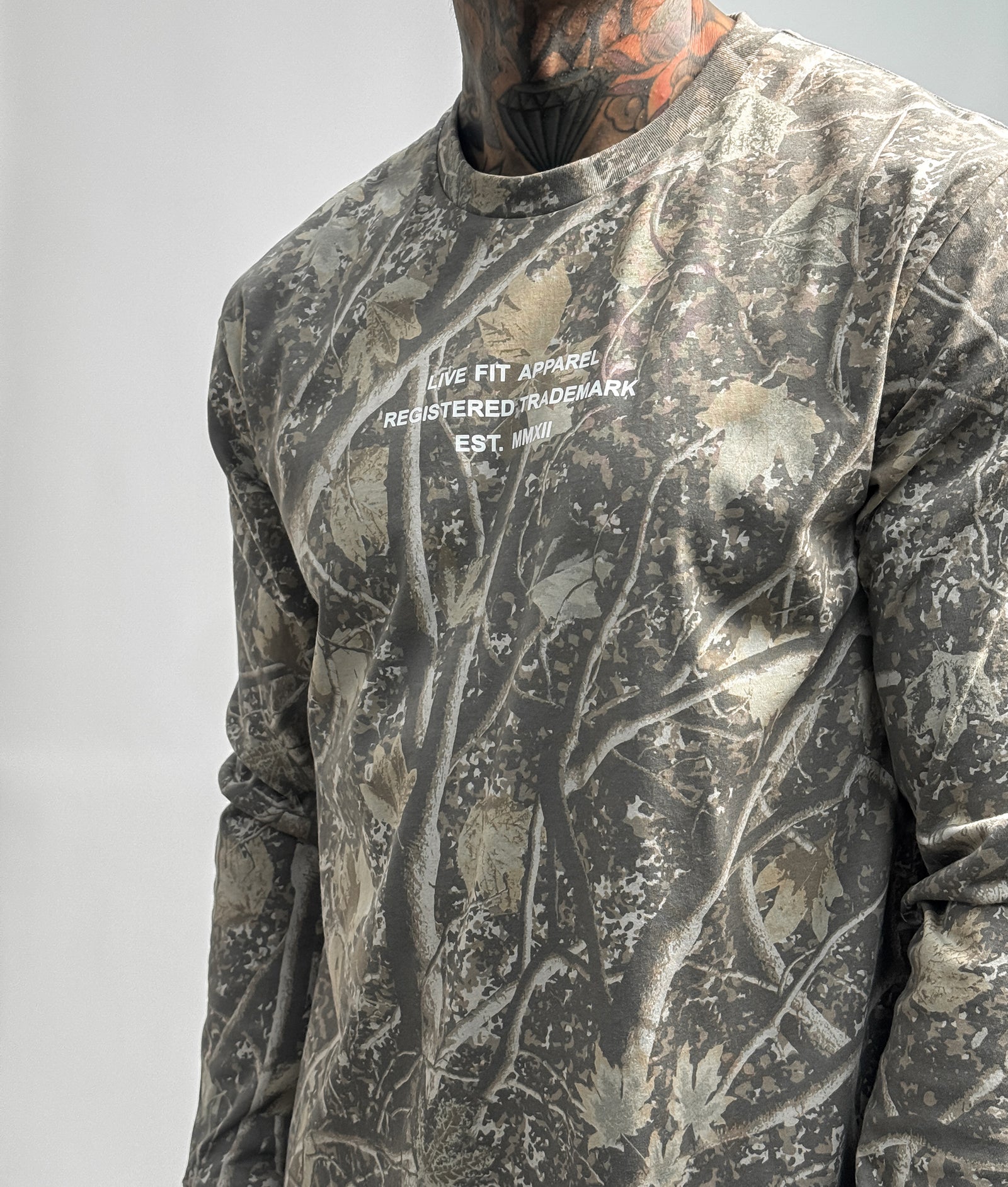 EST. Long Sleeve Tee - Deadwood Camo