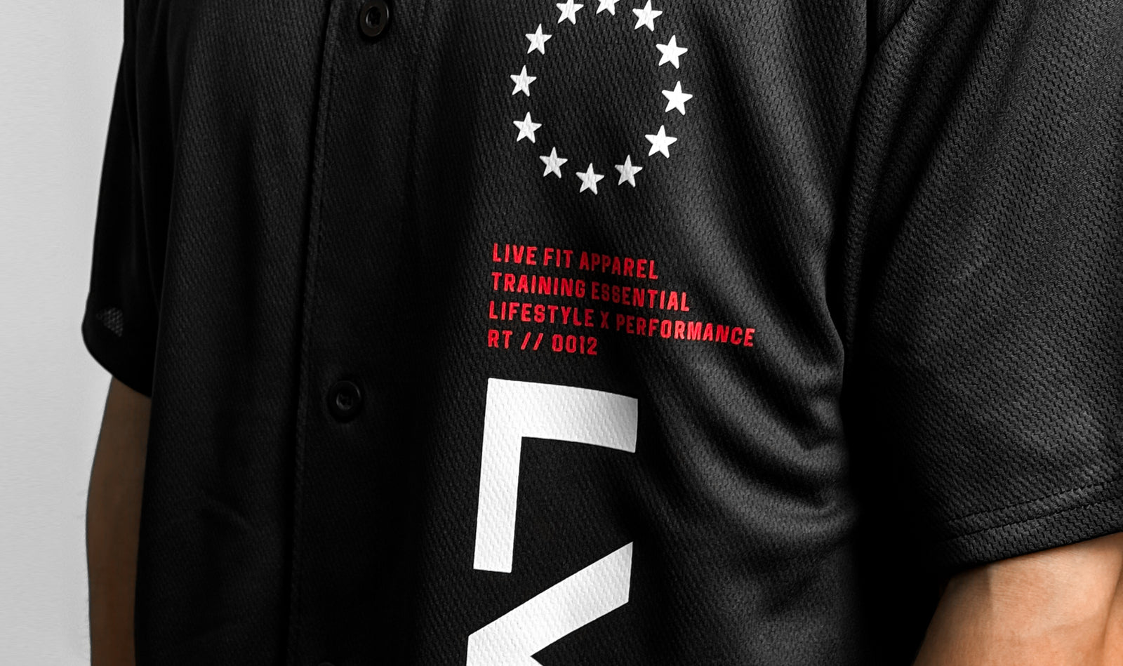Legacy Baseball Jersey - Black