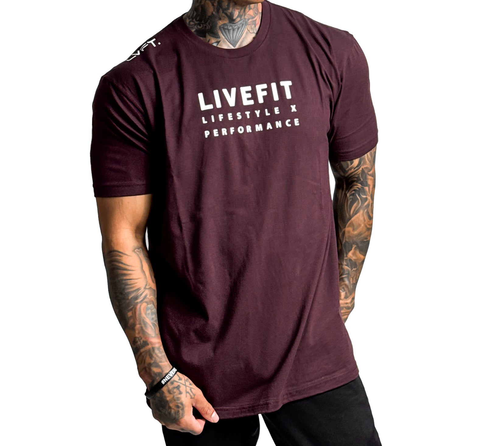 Vision Tee - Oxblood