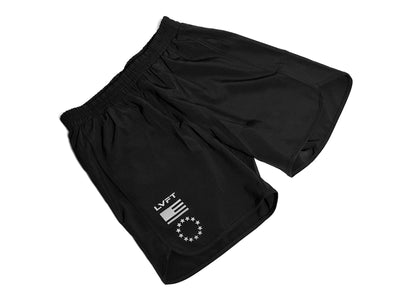 Blackout Hybrid Active Shorts - Black/Reflective