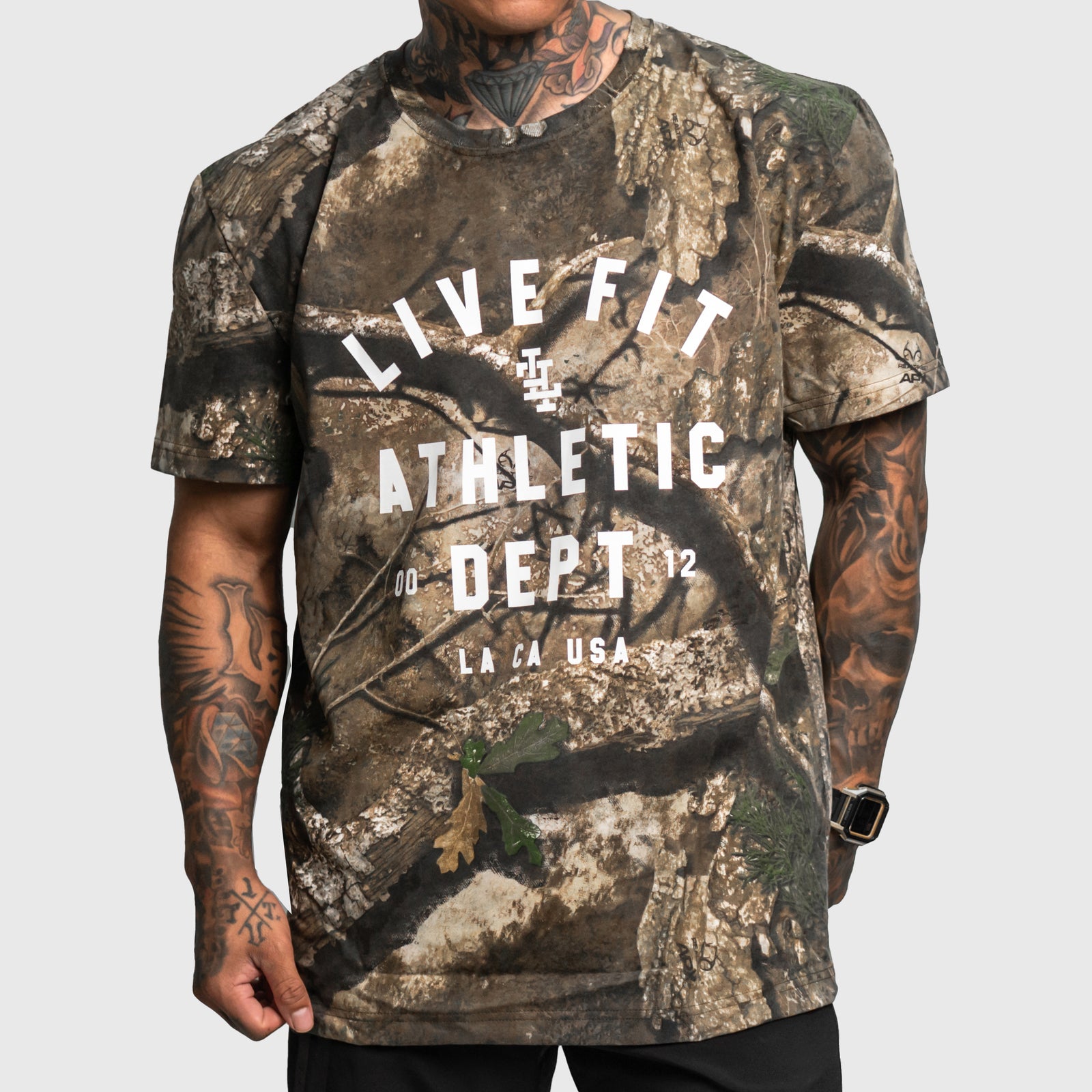 Athletic Dept. Tee - Tree Camo