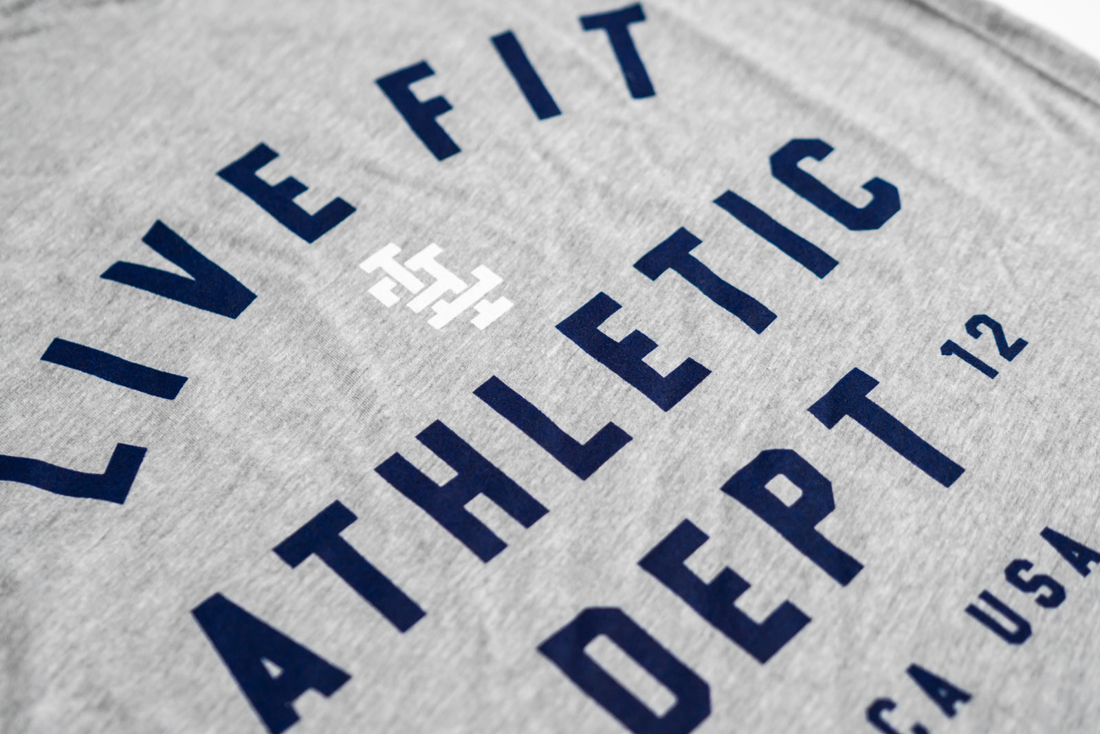 Athletic Department Tee - Heather Grey
