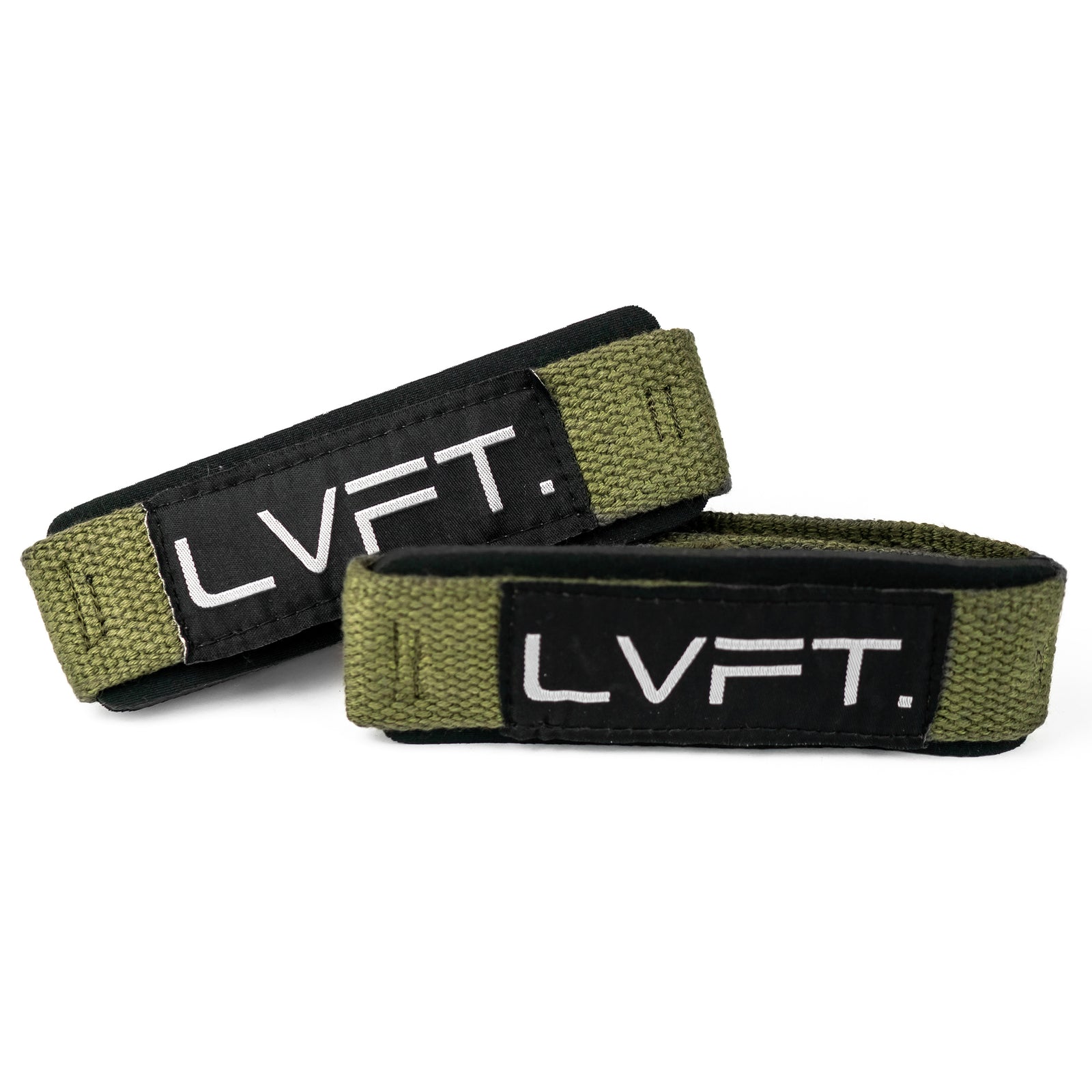 Live Fit Apparel Lifting Straps - Olive - LVFT
