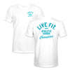 Athletic Goods Tee - White/Teal