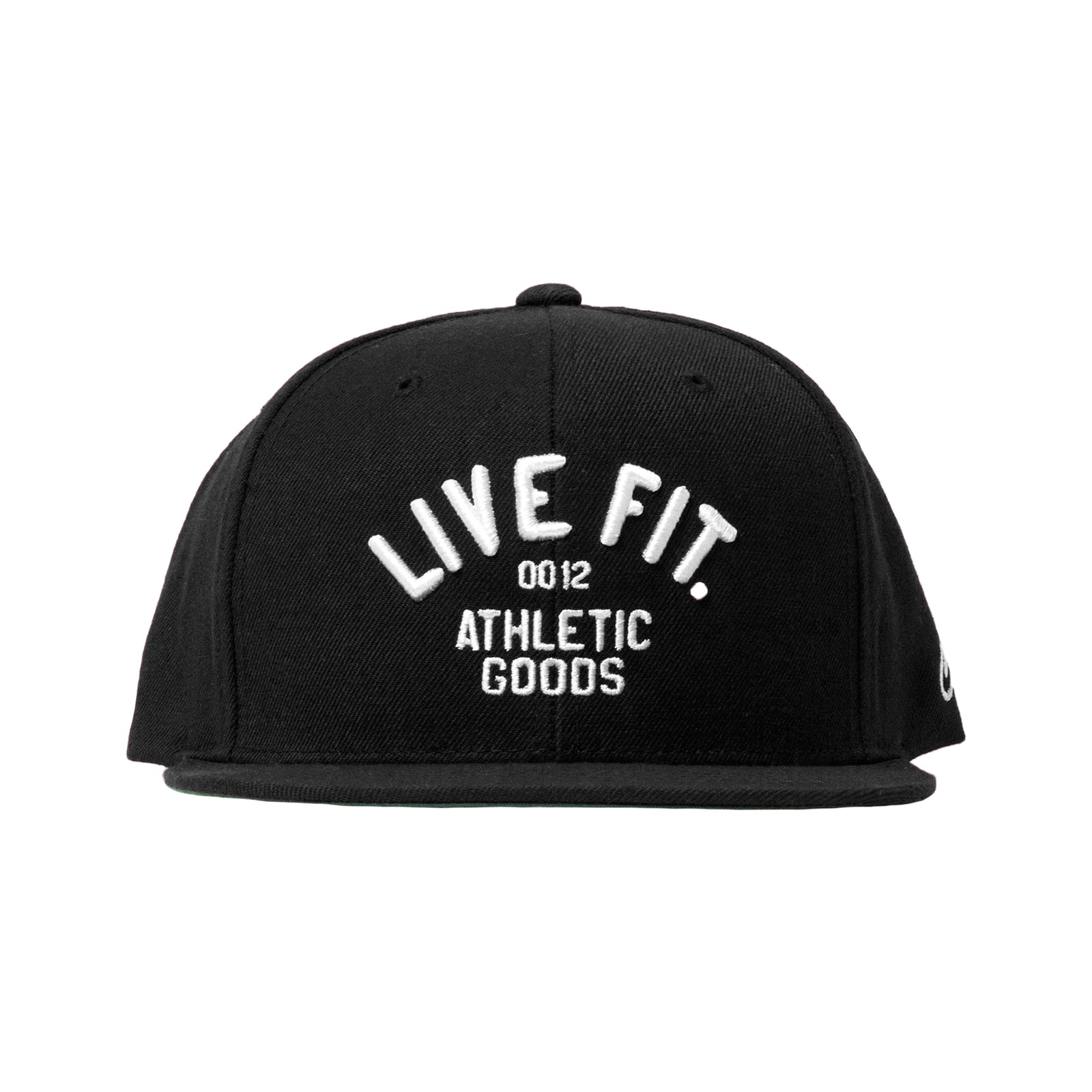 Live Fit Apparel Champions Snapback - Black/White - LVFT