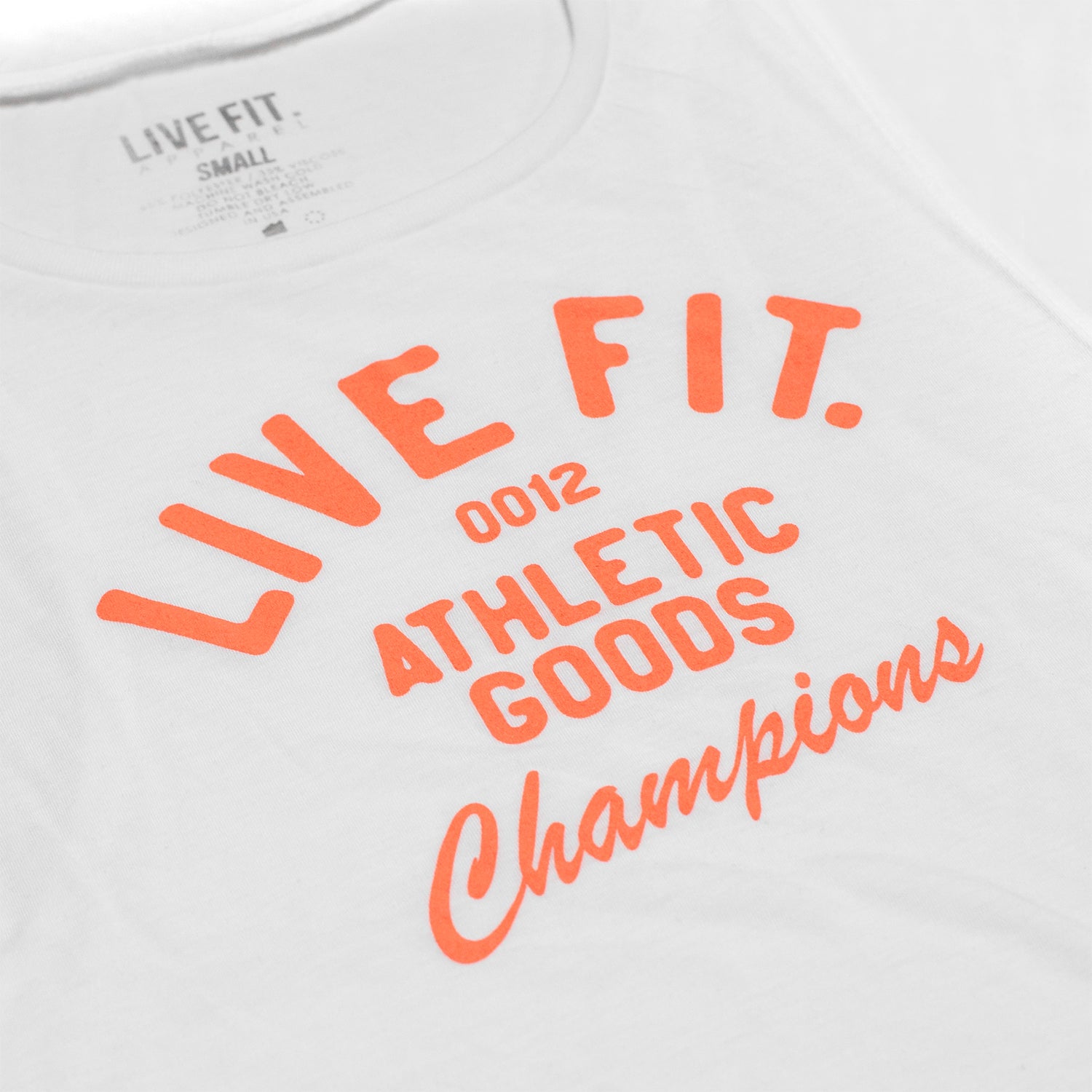 Athletic Goods Muscle Tank - White