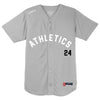 Athletics Baseball Jersey - Silver