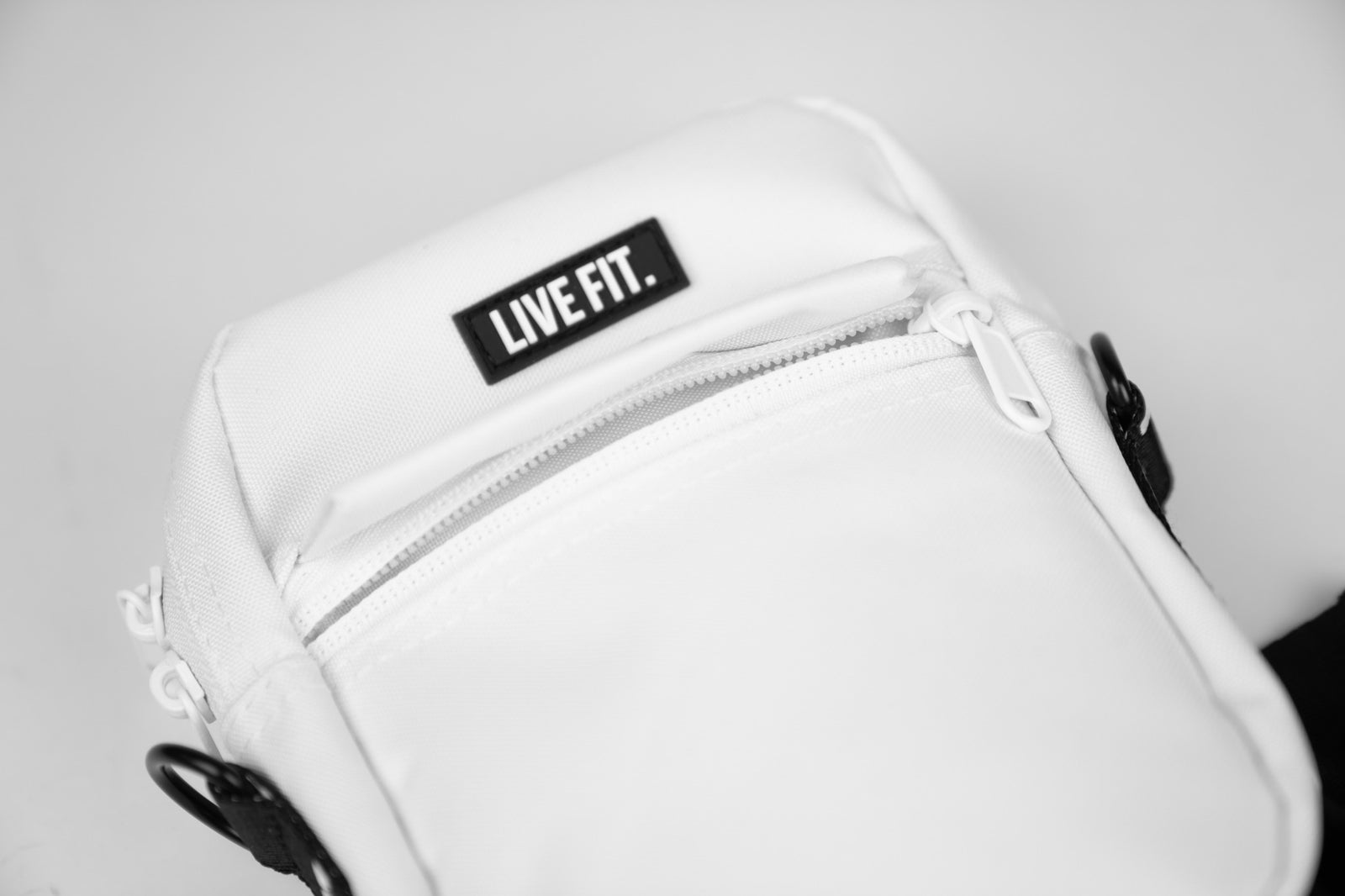 Live Fit Apparel Live Fit Crossbody Bag - White - LVFT