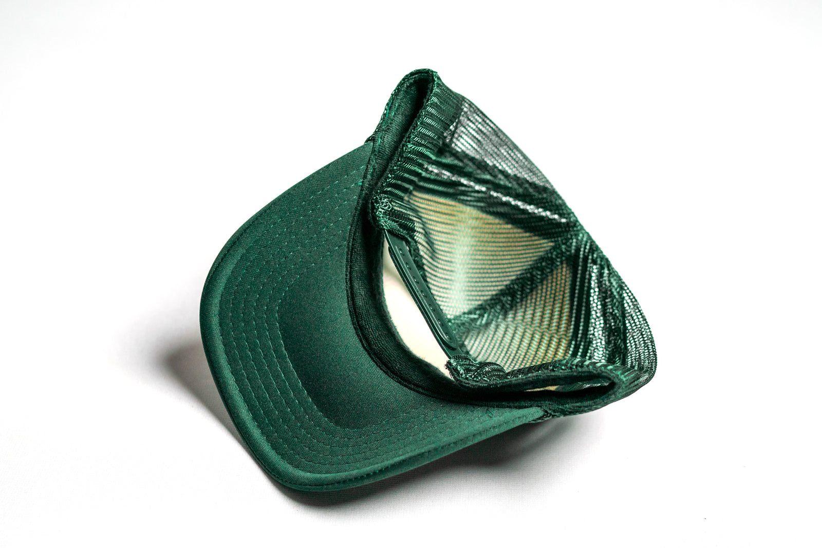 5 Panel Foam Trucker Hat - Forest Green
