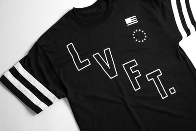All Star Jersey Tee - Black / White