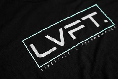 LVFT. Lifestyle Tee - Black/Mint