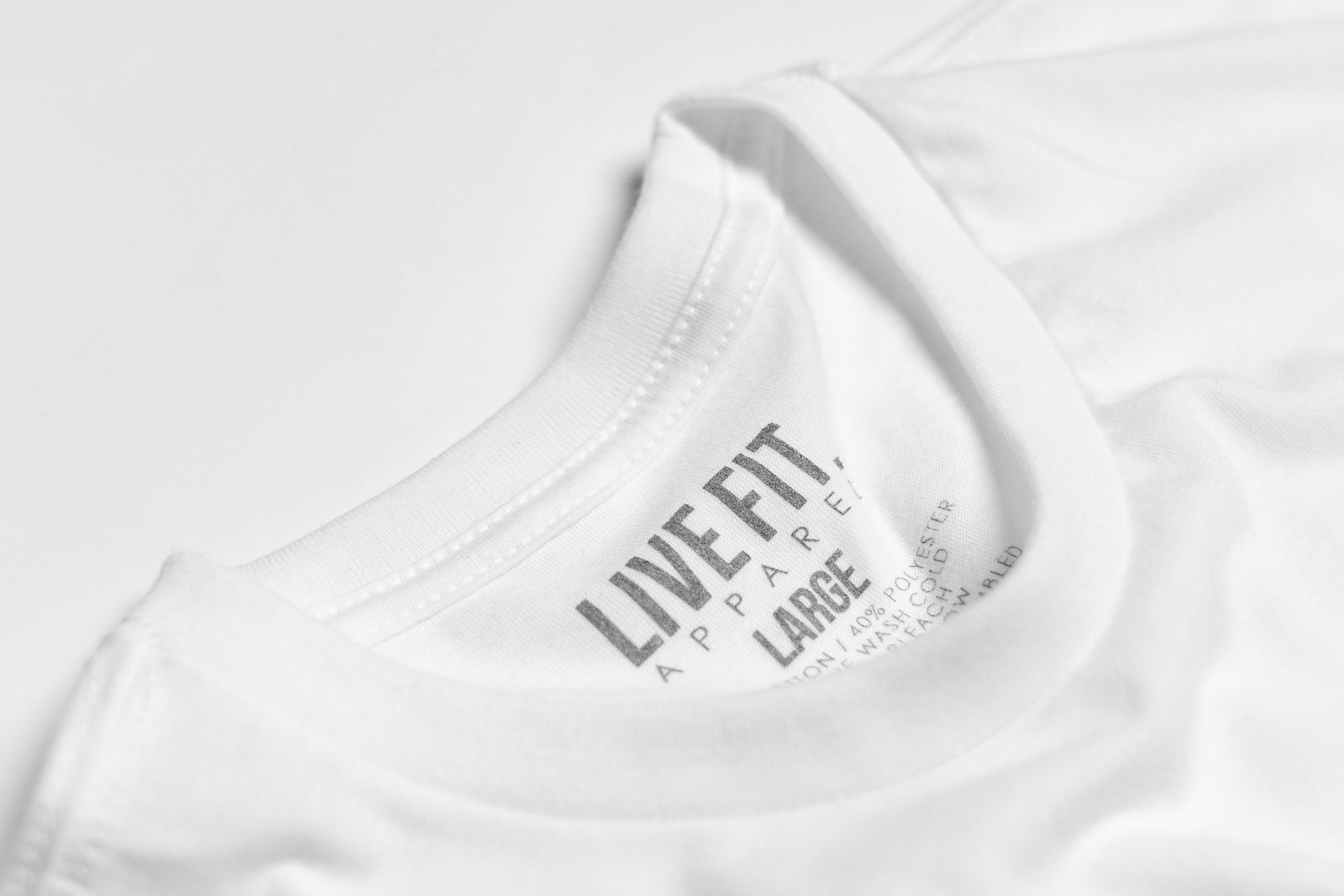 Iron Athletics Tee - White/Khaki