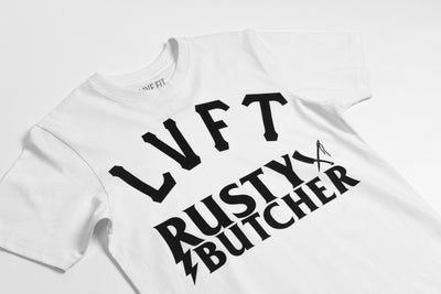 RB x LVFT Tee- White/Black