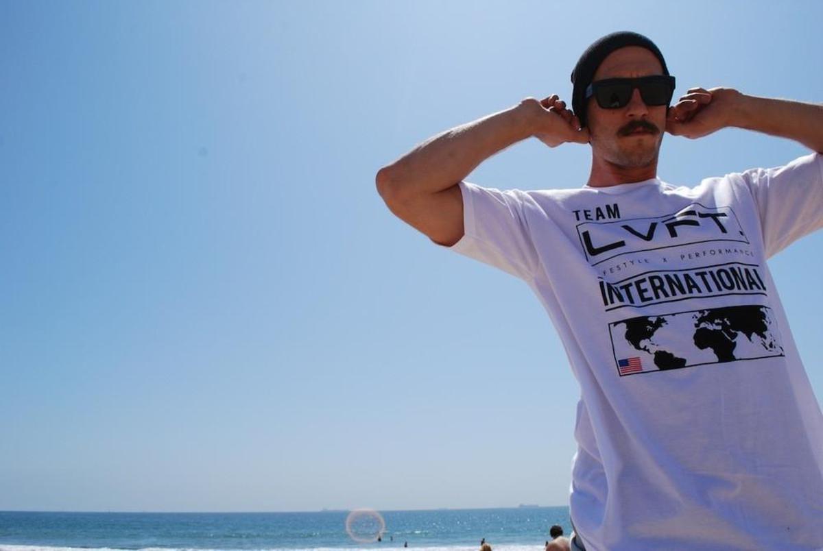 Live Fit Apparel International Tee - White - LVFT