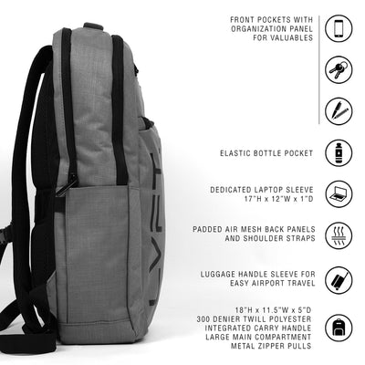 Slate Tech Backpack - Grey
