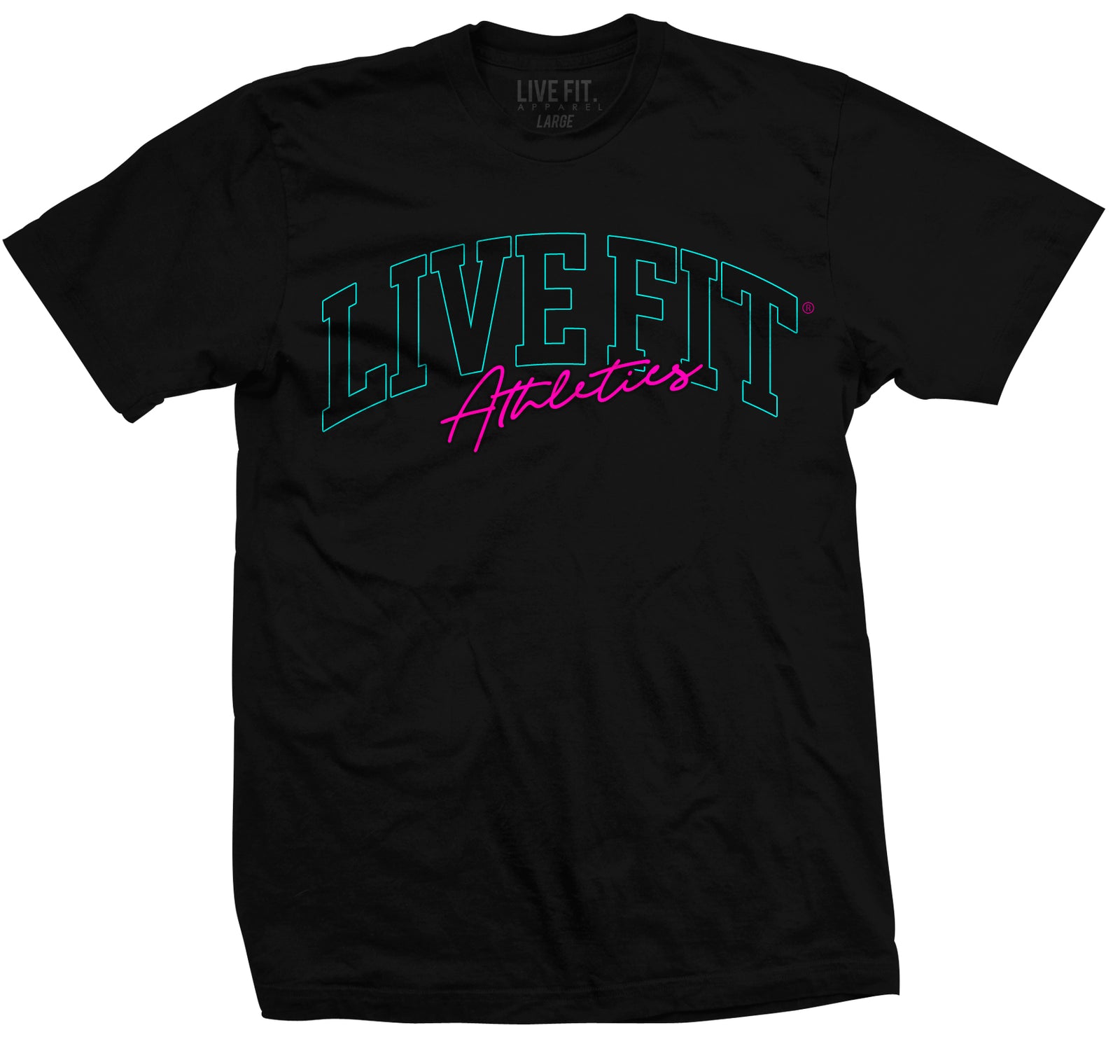 Viper City Tee - Black/Neons