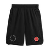 Century Court Shorts - Black/Red