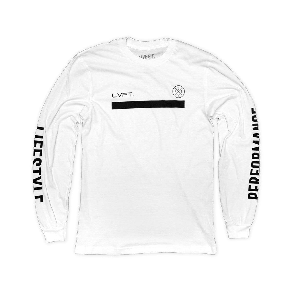 Underline Long Sleeve- White