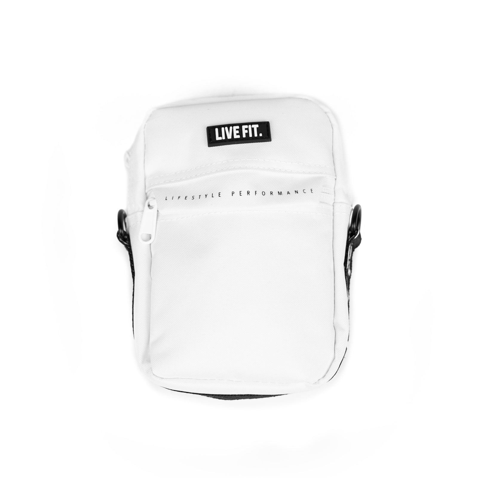 Live Fit Apparel Live Fit Crossbody Bag - White - LVFT
