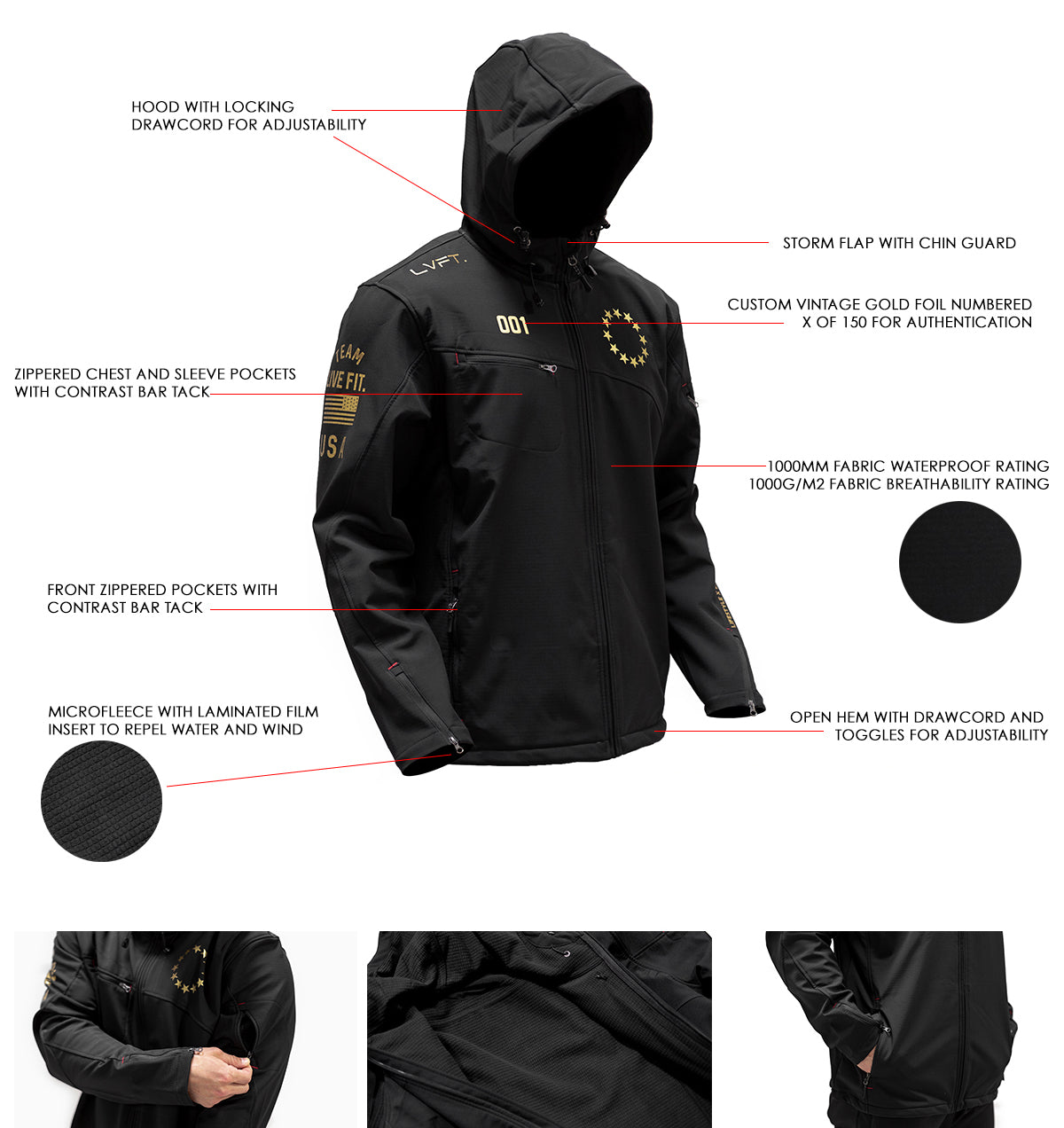 Gold Edition Athlete Jacket 3.0