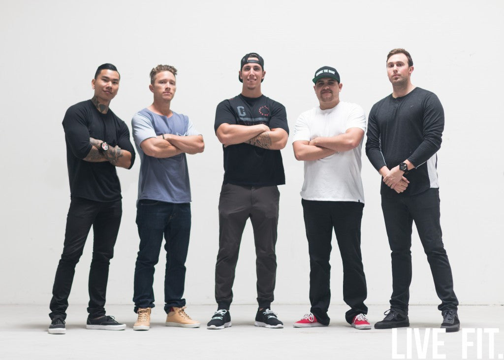 Michael Lorenzen Visits The Live Fit Family.