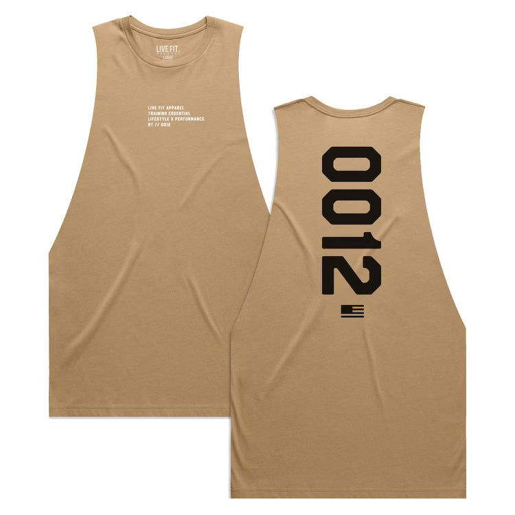 0012 Raw Cutoff - Khaki