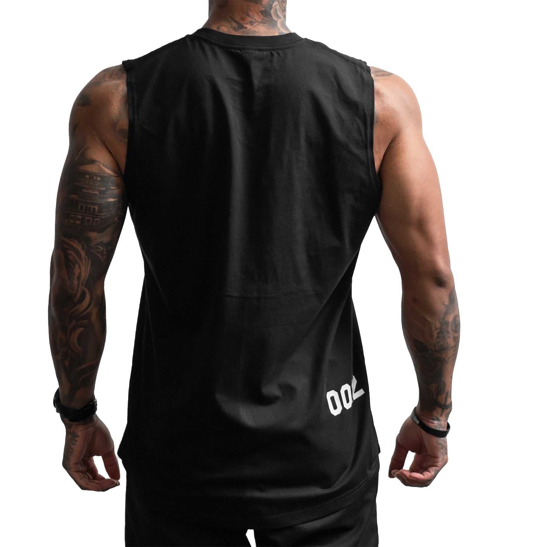 0012 RT Muscle Tank - Black