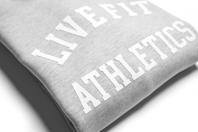 Livefit Athletics Crewneck - Heather Grey