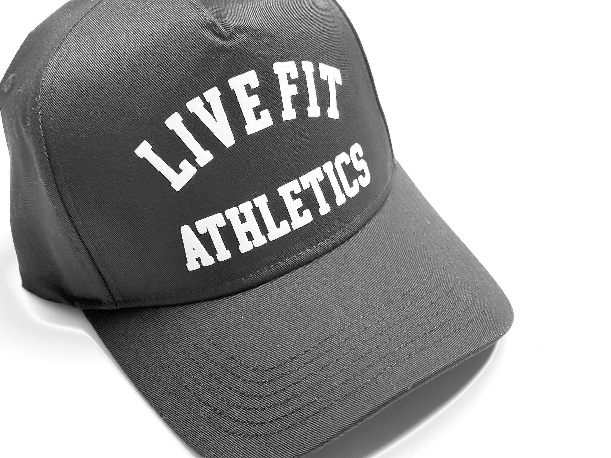 Livefit Athletics 5 Panel Cap - Grey